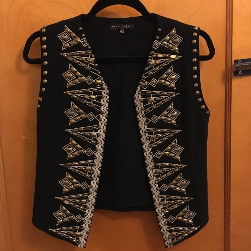 Black vest